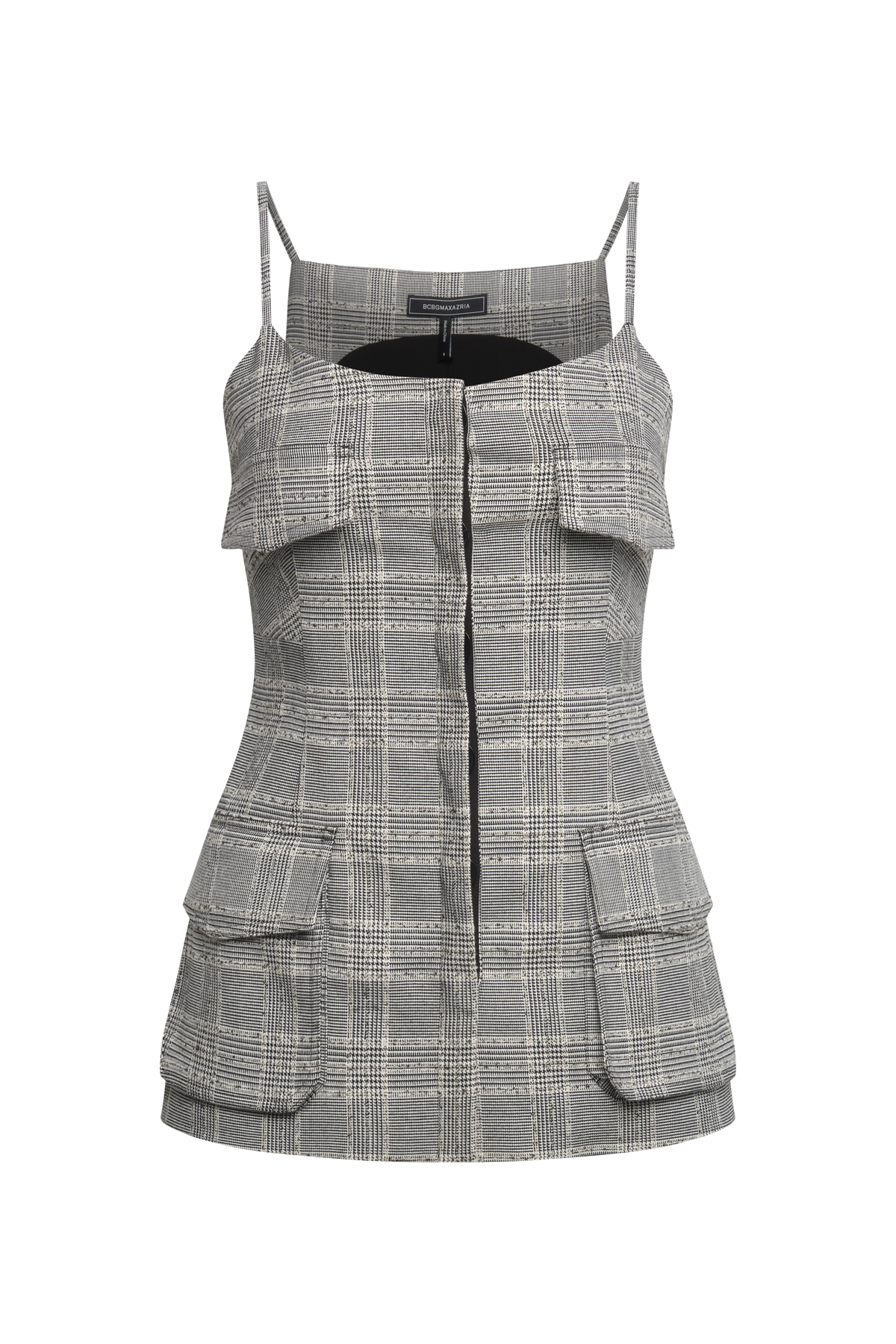 Glen Plaid Vest