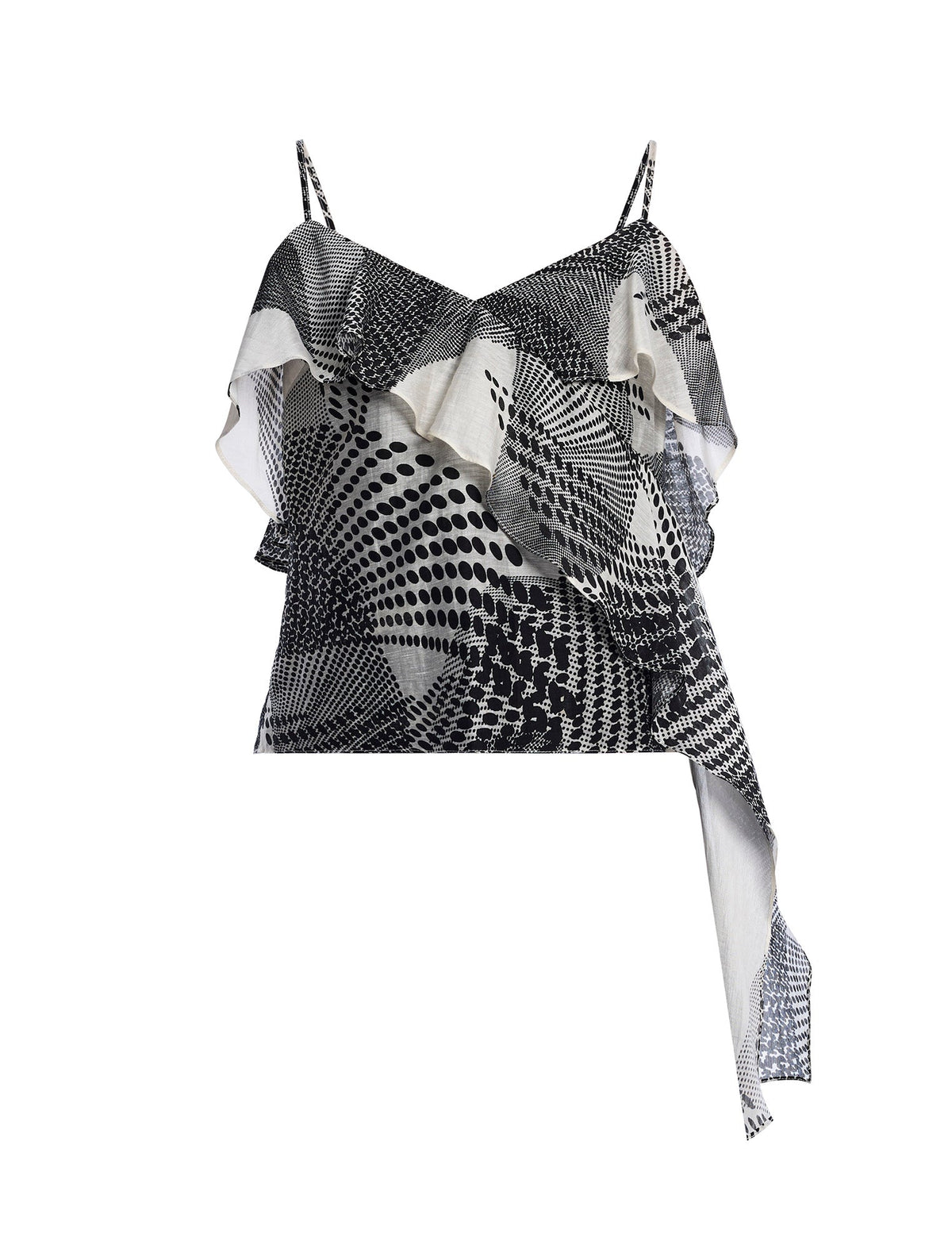 Printed Flounce Cami