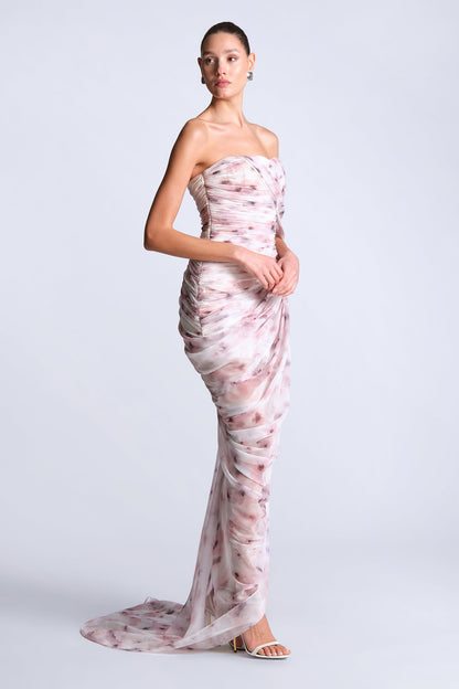 Isabella Printed Gown