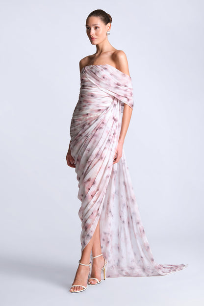 Isabella Printed Gown