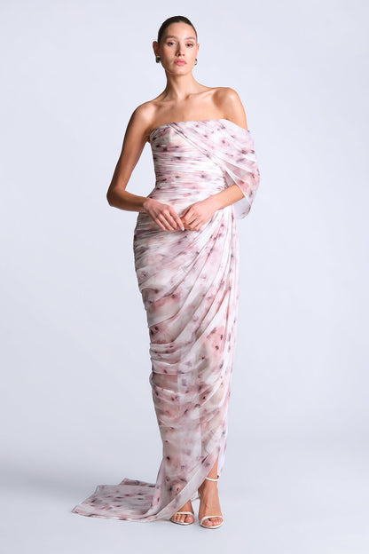 Isabella Printed Gown