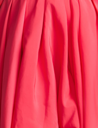 High Slit Ball Gown