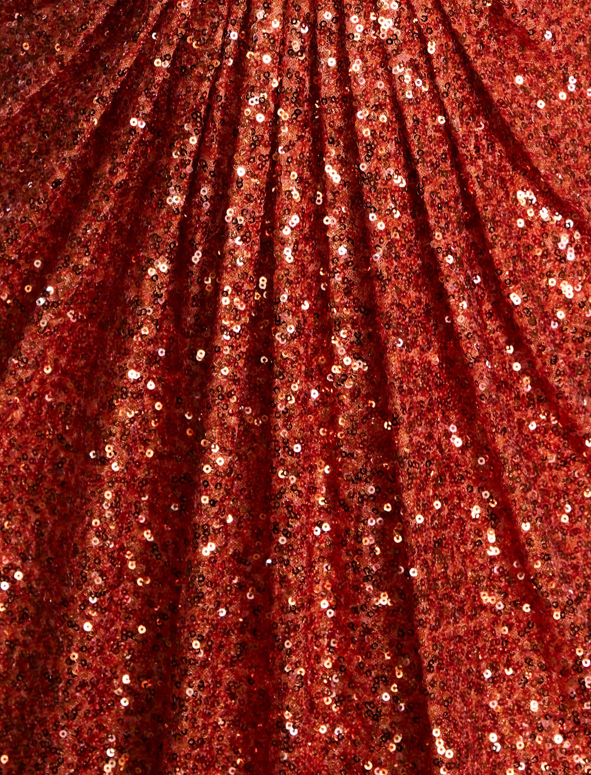 Plunging U Neckline Gown