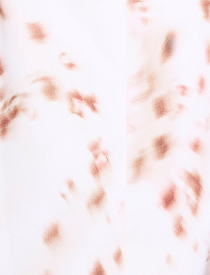 Single Breasted Animal Print