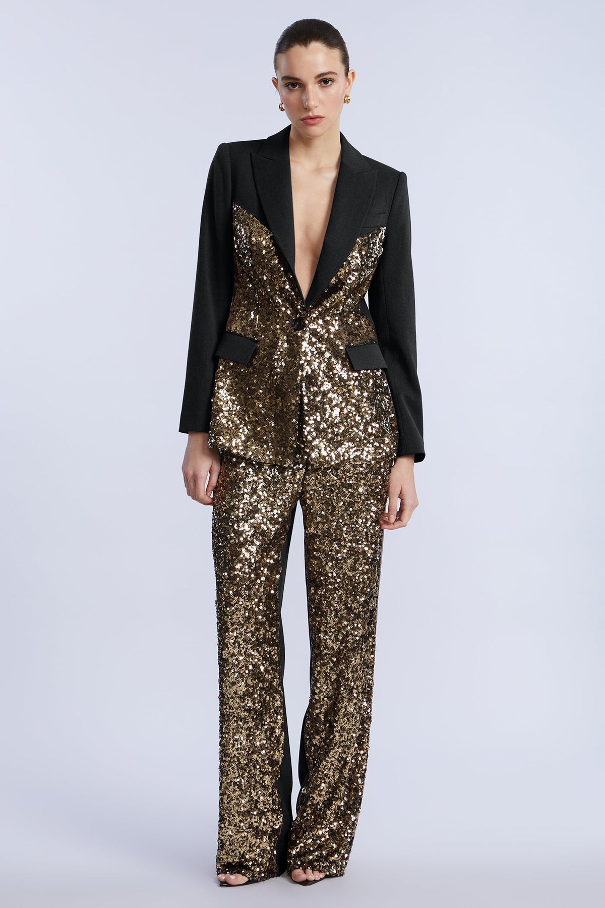 Sequin Mix Blazer