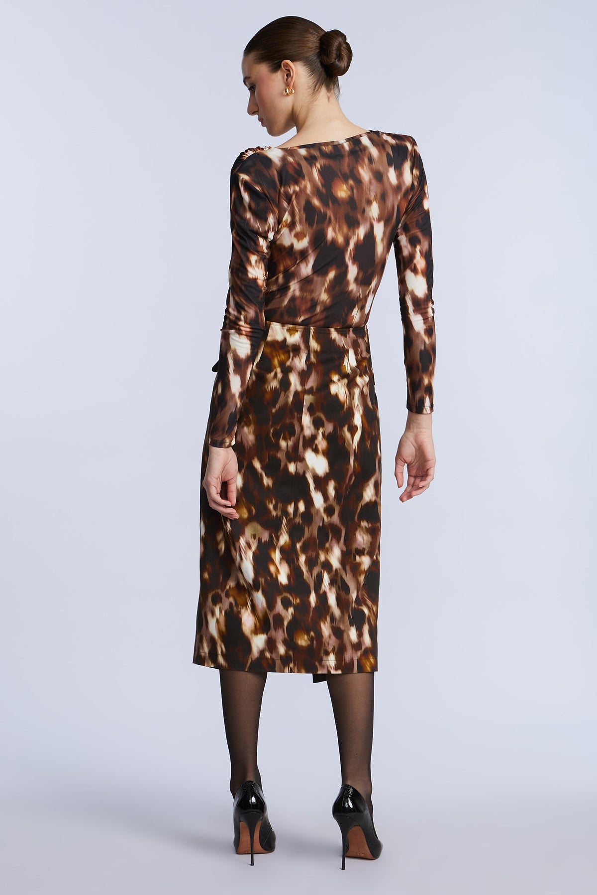 Overlap Midi Skirt