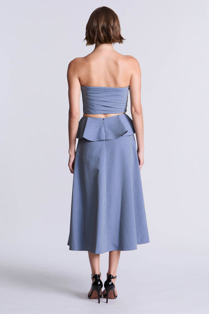 Cascade Midi Skirt