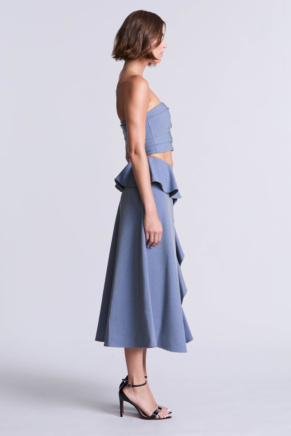 Cascade Midi Skirt