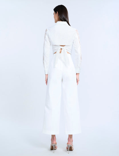 High Waist Cropped Pant