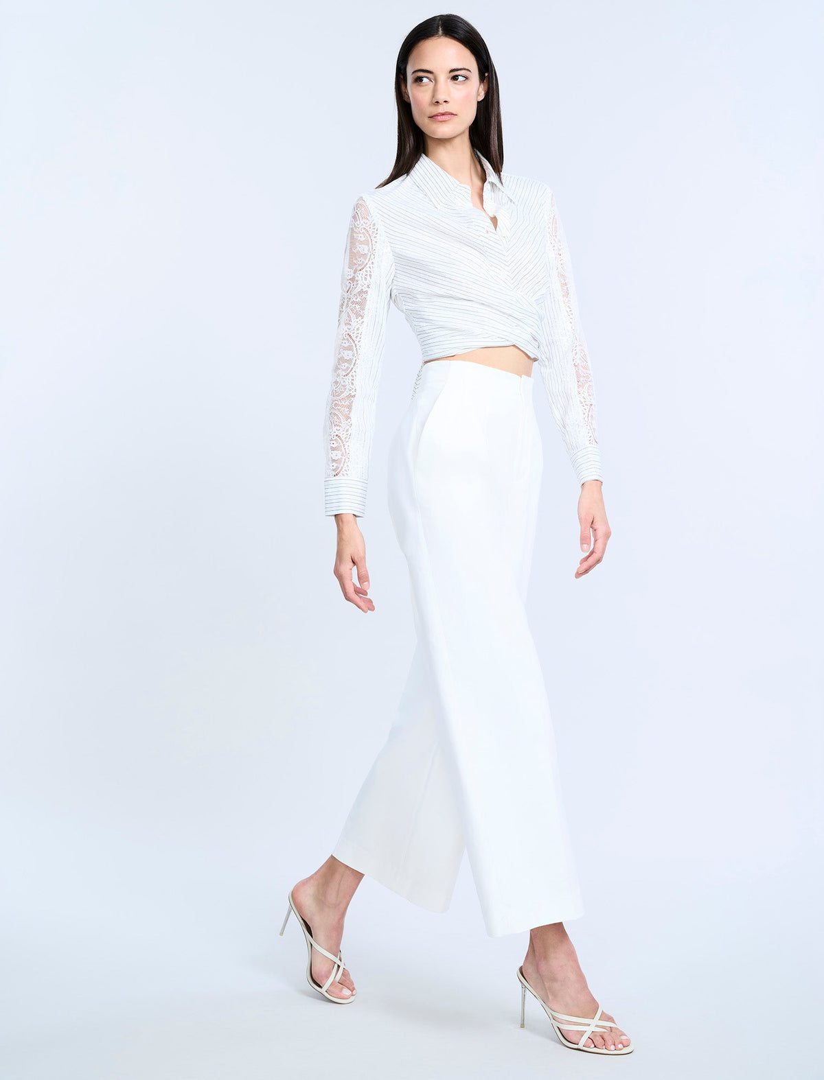 High Waist Cropped Pant