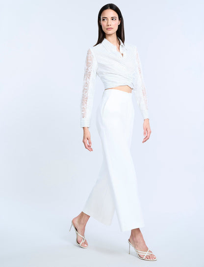 High Waist Cropped Pant