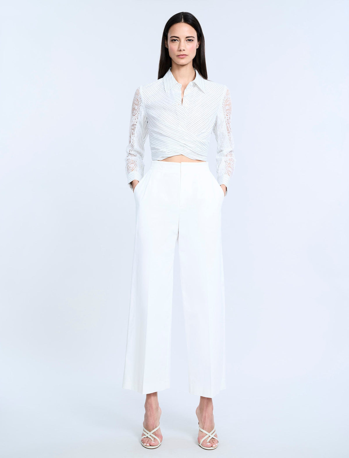 High Waist Cropped Pant