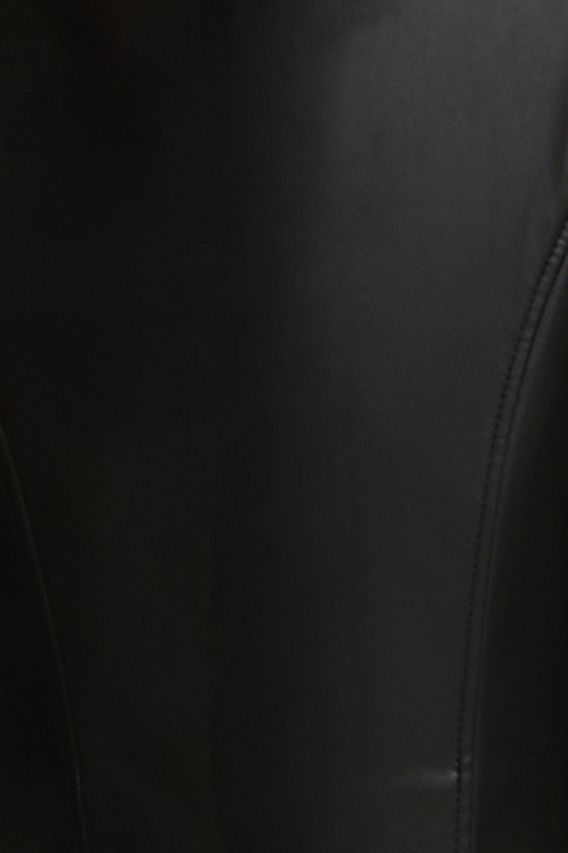Puff Sleeve Leather Top