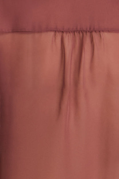 Chiffon Button Down